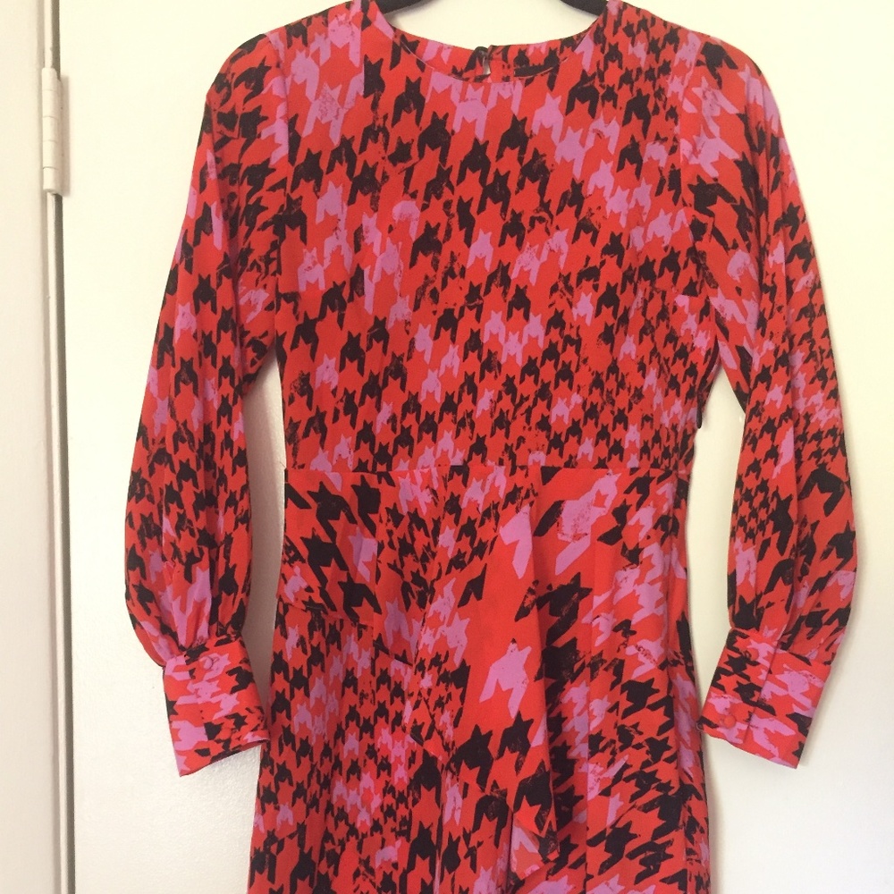 Topshop Handkerchief Hem Mini Dress